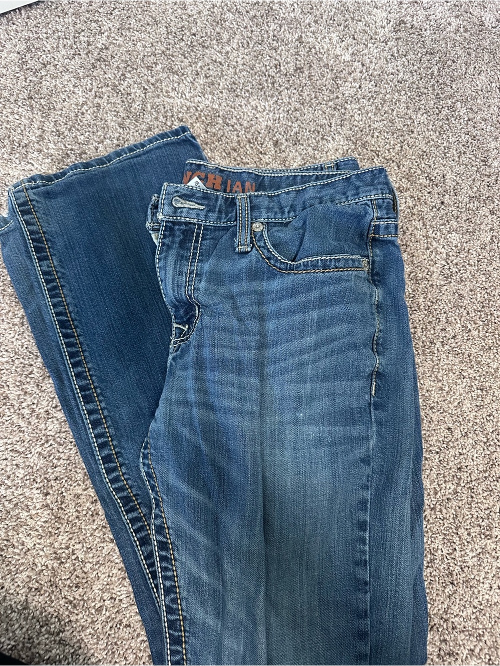 Cinch Men's Blue Bootcut Jeans